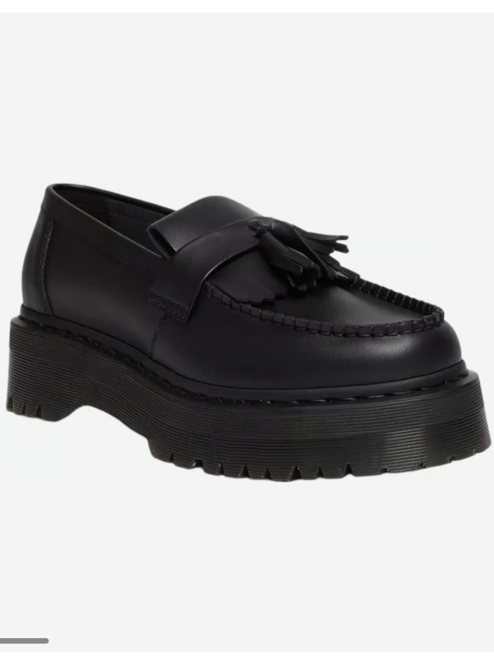 Dr. Martens Adrian Quad Felix Vegan Platform Tassel Loafers